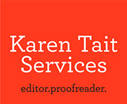 Karen Tait Services, editor, proofreader, melbourne